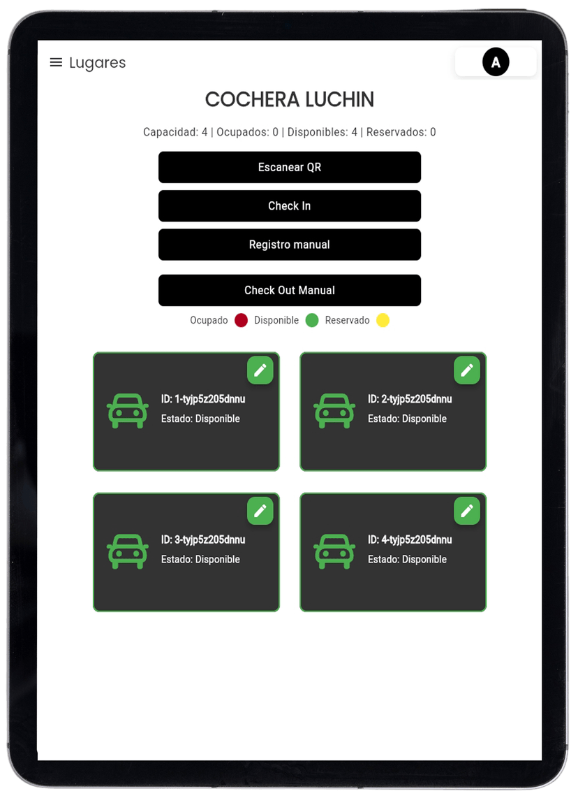 Gestión de Check-in y Check-out